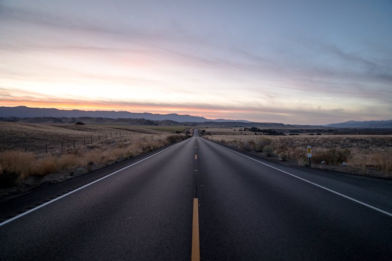 road with no end
